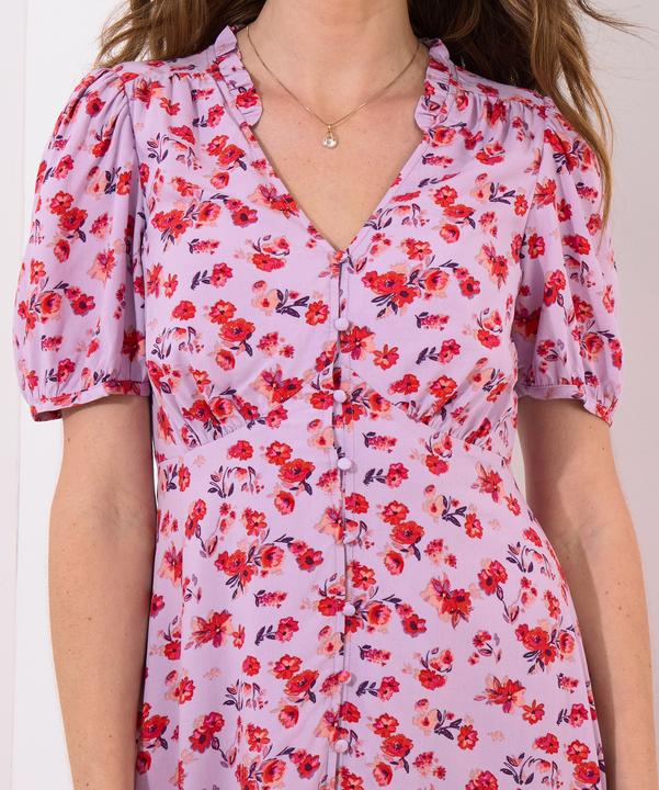 Produktbild Joe Browns Floral V-Neck Short Sleeve Midi Dress (14)