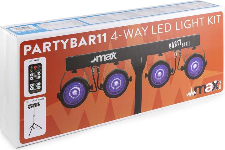 Produktbild Max PAR-Bar PartyBar 11 (20 W, LED)