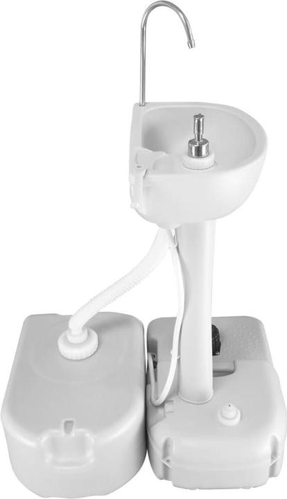 Immagine prodotto VidaXL Serbatoio d'acqua portatile con adattatore 24 L Grigio