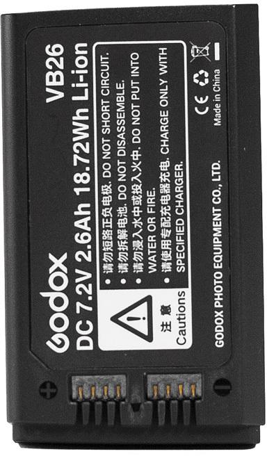 Immagine prodotto Godox VB-26, batteria agli ioni di litio a V1 (Batteria dell'unità flash)