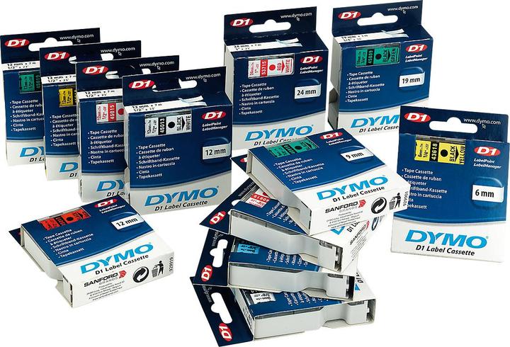 Immagine prodotto Dymo S0720780 Nastro standard (0.60 cm, Nero)
