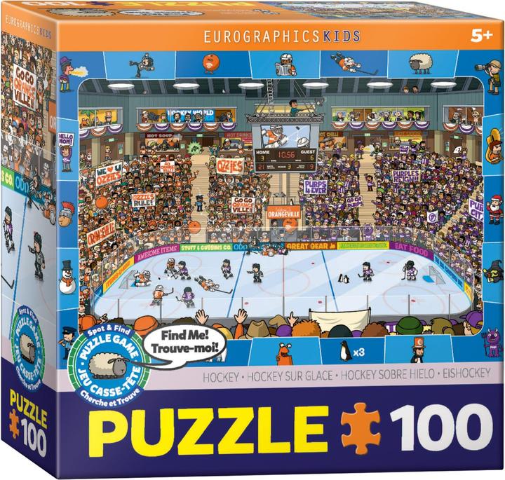 Actual product image Eurographics Ice hockey: Search and find (100 pieces)