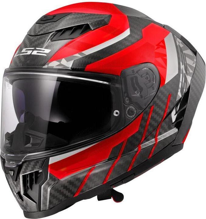 Image du produit LS2 OF807 DRAGON CARBON TRAX Integralhelm (XL)