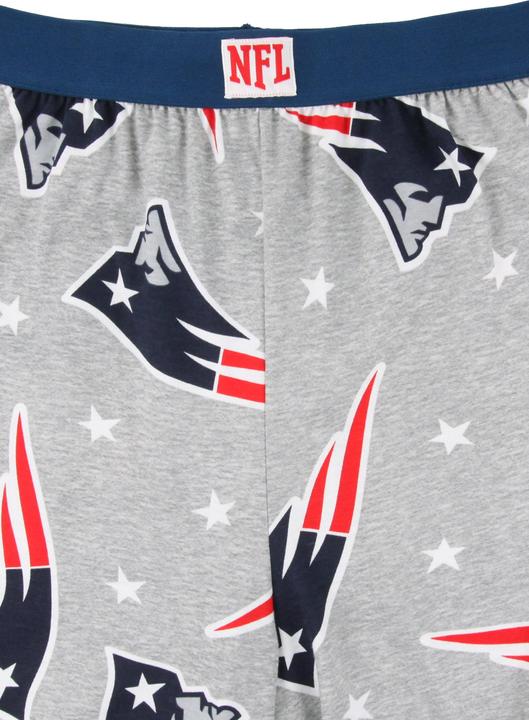 Immagine prodotto Recovered NFL - New England Patriots - Stars and Logo Grey Marl Pantoloni da salotto L (L)