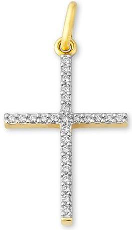 Breuning KREUZ - BRILL. 0,195 Ct. H/si (750/18 K Gold)