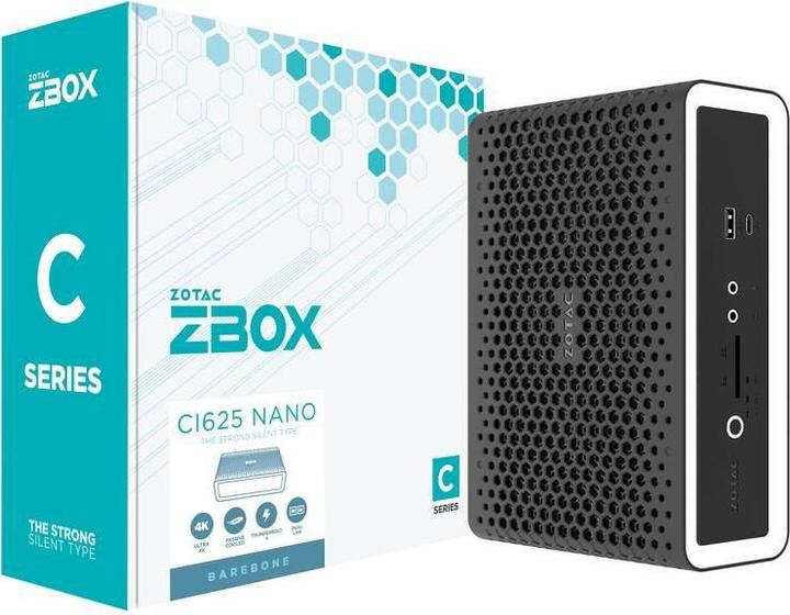 Zotac ZBOX-CI625NANO I3-1115G4 Intel DDR4 HDMI DP (Intel Core i3-1115G4)