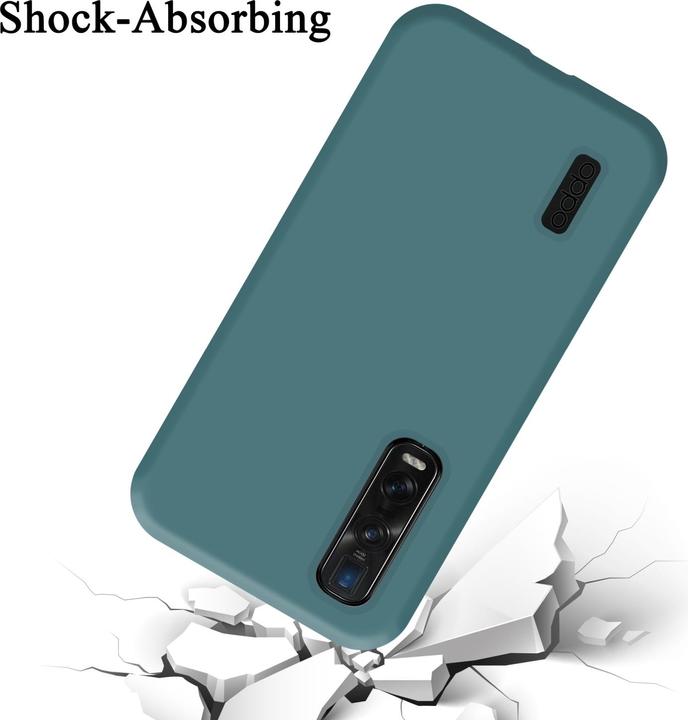 Produktbild Cadorabo TPU Liquid Silicone Case Hülle für Oppo FIND X2 PRO (Oppo Find X2 Pro)