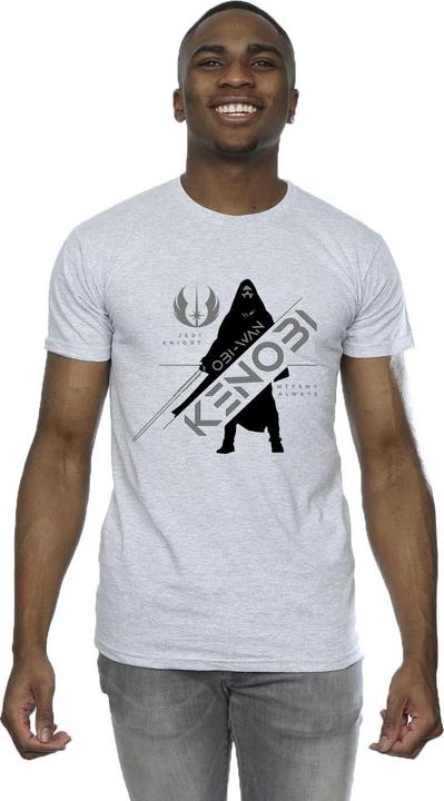 Image du produit Star Wars - T-shirt OBI-WAN KENOBI JEDI KNIGHT - Homme (XXL)
