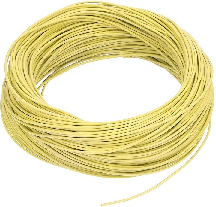 Image du produit Lapp 100 mètres 0048005 Ölflex Heat 180 SiF Cordon silicone 0,5mm² jaune I Cordon résistant à la (100 m)