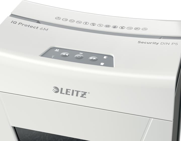 Actual product image Leitz IQ 6M PROTECT PREMIUM - Document shredder (Particle cut)