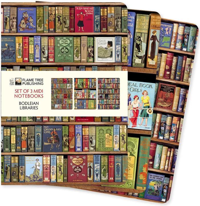 Immagine prodotto Set di 3 quaderni midi della Bodleian Libraries (Copertina rigida)