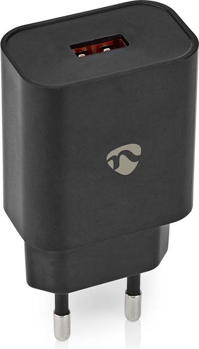 Produktbild Nedis Netzladegerät 18 W 1.5 2.0 3.0 A - Anzahl der Ausgänge: 1, USB-A, Kein Kabel im Lieferumfang e (18 W)