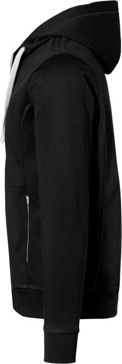Actual product image Hakro Hooded Jacket Bonded black/silver, L (L)