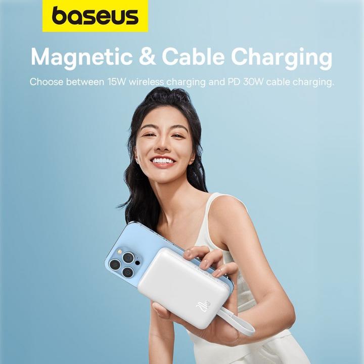 Image du produit Baseus Mini chargeur magnétique (10000 mAh, 20 W, 20 Wh)