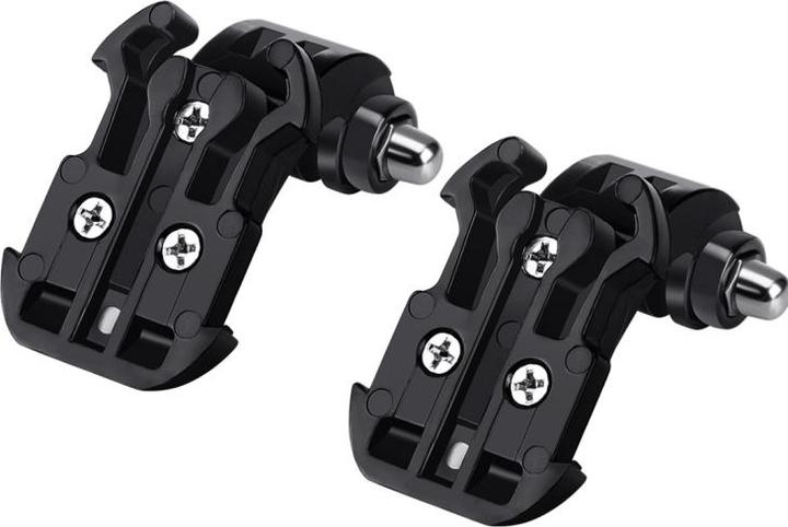 Actual product image Puluz Set of 2 J hook holders with quick-release fastener (GoPro Hero 8, GoPro Hero 9, GoPro Hero 11, GoPro Hero 7, GoPro Hero 12, GoPro Hero 10, GoPro Hero 4, GoPro Hero 5)