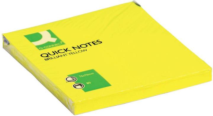 Produktbild Q-Connect Haftnotizblock neon 76 x 76 m (76 x 76 mm)