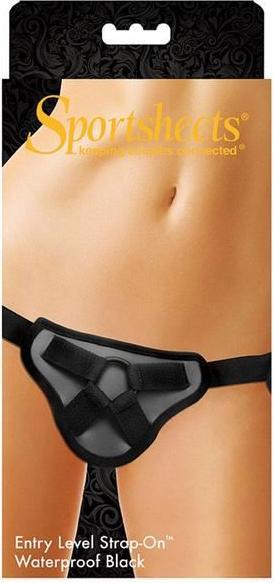 Image du produit Sportsheets Harnais d'entrée de gamme Strap On Waterproof - Noir
