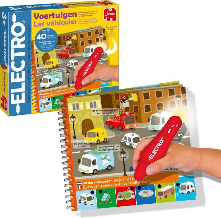 Productafbeelding Jumbo Electro Wonderpen Mini Fahrzeuge (Frans, Duits)