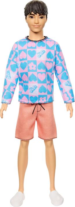 Barbie Bambola Fashionista Ken - Maglione blu e rosa
