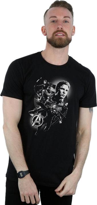 Produktbild Avengers Endgame Mono Heroes TShirt (S)