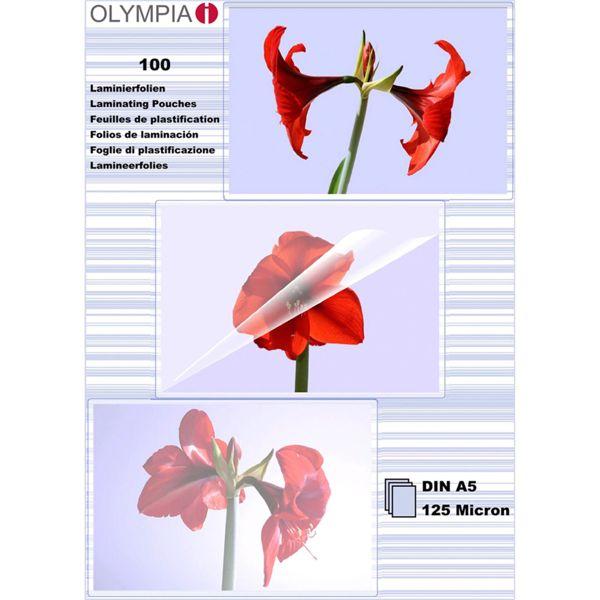 Image du produit Olympia Feuilles de plastification (A5, 100 pièce(s), 125 µm)
