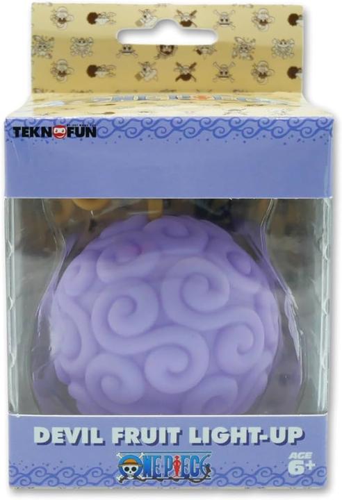 Actual product image Teknofun One Piece figurine lumineuse Devil Fruit 8 cm