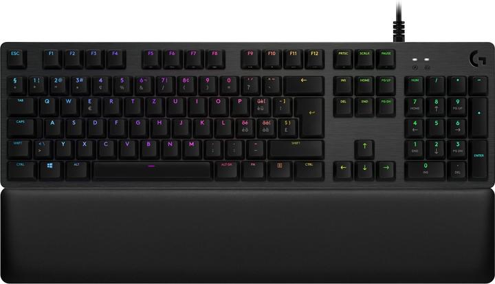 Logitech G G513 Carbon (CH, Kabelgebunden)