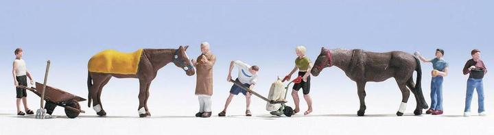 Produktbild Noch 15634 H0 Figuren Stallarbeit