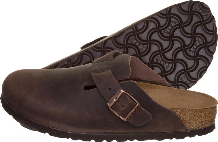 Image du produit Birkenstock Nubuck de Boston huilé en cuir Étroit (40)