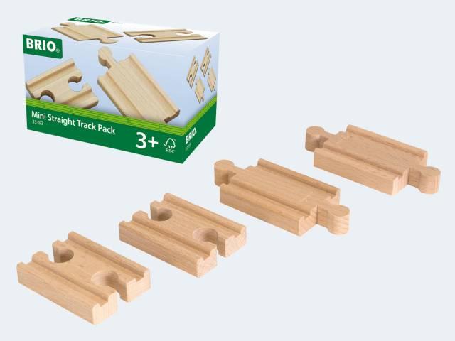 Actual product image Brio 1/4 Straight Compensation Rails