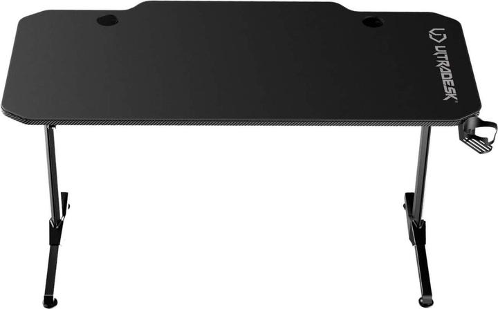 Actual product image Ultradesk Biurko Frag Czarne 140 cmx60 cm