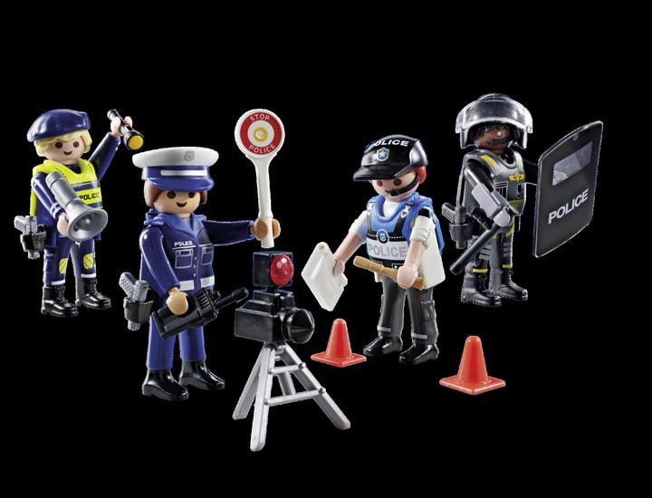 Produktbild Playmobil Figurenset Polizei (71730, Playmobil Action Heroes)