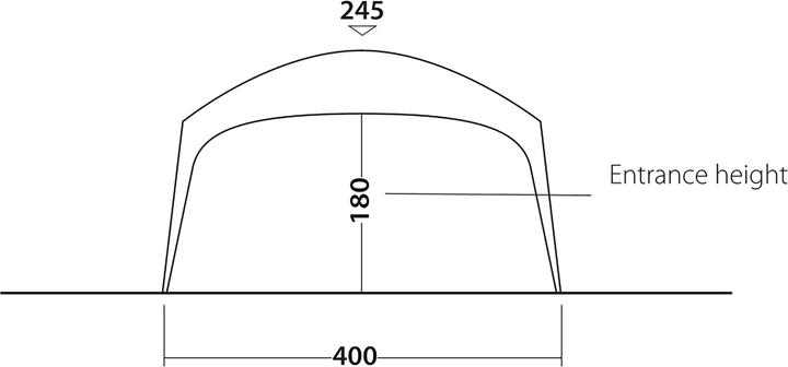 Immagine prodotto Outwell Sala eventi XL (400 cm, 400 cm)
