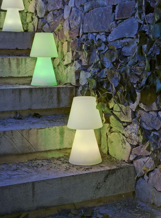 Immagine prodotto Newgarden Lampada da tavolo LOLA 30 LED con sensore tattile 20cm + RGB, batteria ricaricabile per interni ed (2000 lm)