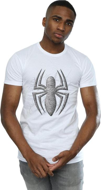 Produktbild SpiderMan Web Logo TShirt (3XL)