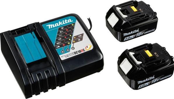 Produktbild Shots Makita DTD 173 RTJ Akku Schlagschrauber 18 V 180 Nm 1/4“ Brushless + 2x Akku 5,0 Ah + Ladegerät + (Akkubetrieb)