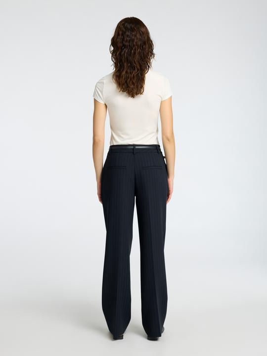 Actual product image Selected Femme Pinstripe trousers with wide leg (46)