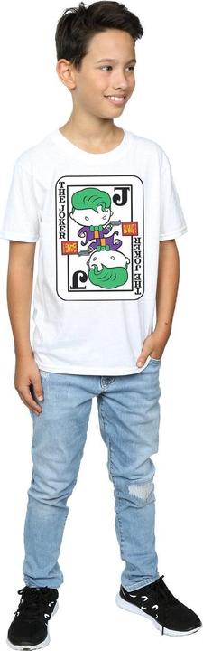 Immagine prodotto Chibi Joker Playing Card Maglietta Ragazzi (152, 158)