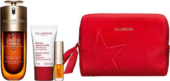 Actual product image Clarins Gift set Double Serum XMAS set / (Facial care set)