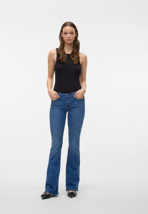 Actual product image Vero Moda VMSIGI Niedrige Taille Ausgestellt Jeans Ausgestellt (34)