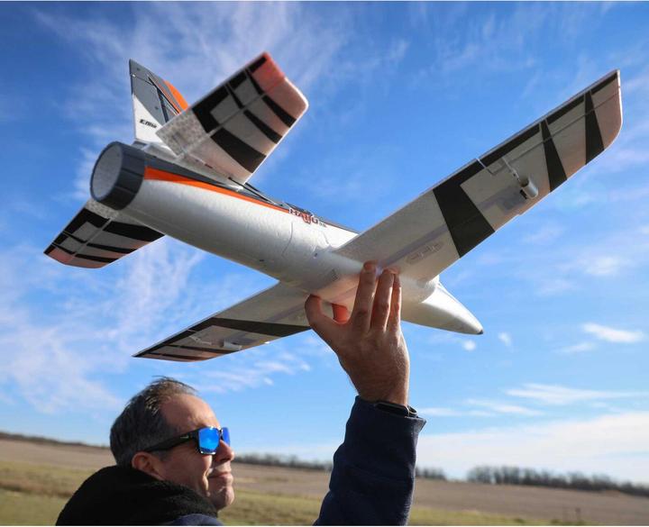 Produktbild E-Flite Habu SS 50mm Elektromotor Jet BNF Basic inkl. AS3X (Jet)