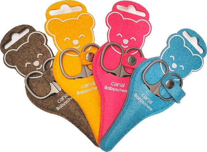 Actual product image Canal instrumente Baby scissors curved