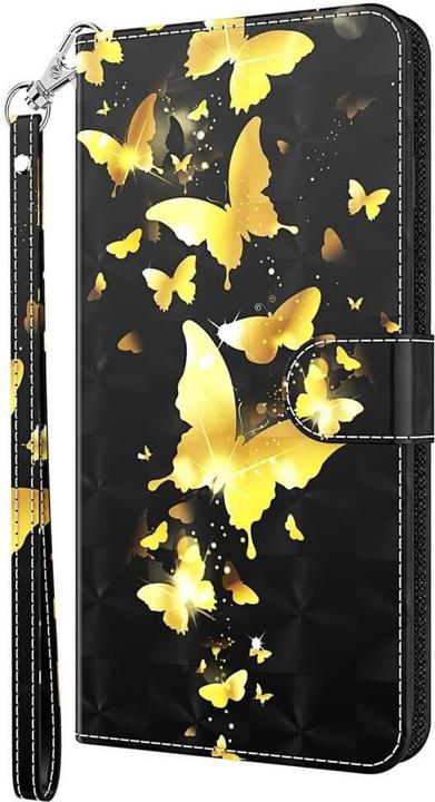 Immagine prodotto Cover-Discount Sony Xperia 1 IV - Custodia in pelle Farfalle oro (Sony Xperia 1 IV)