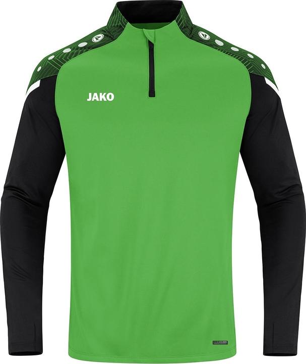 Black, soft green