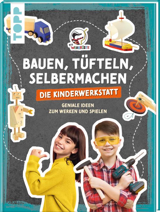 Image du produit Bauen, Tüfteln, Selbermachen. Die Kinderwerkstatt (Allemand, Pelle Krautwald, La boîte à outils, 2024)