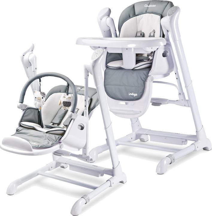 Actual product image Caretero High Chair Indigo Grey (TERO-761)
