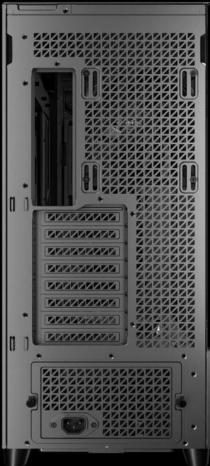 Actual product image Antec Geh FLUX PRO Midi Tower schwarz retail (mATX, ITX, ATX)