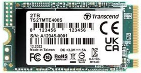 Actual product image Transcend 400S (2000 GB, M.2 2242)