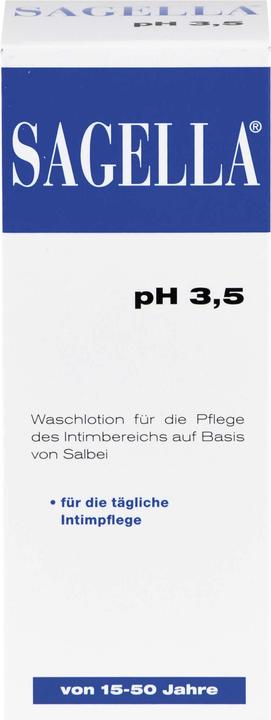 Produktbild Sagella pH 3,5 Waschlotion, 100 ml Lotion (100 ml, Intimwaschlotion)