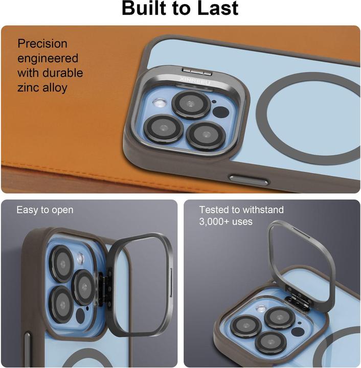 Produktbild Cadorabo Hülle für iPhone 12 PRO MAX kompatibel mit Magsafe inkl. Kameralinsen Schutz (Apple iPhone 12 Pro Max)